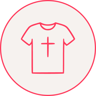 T-shirt fé