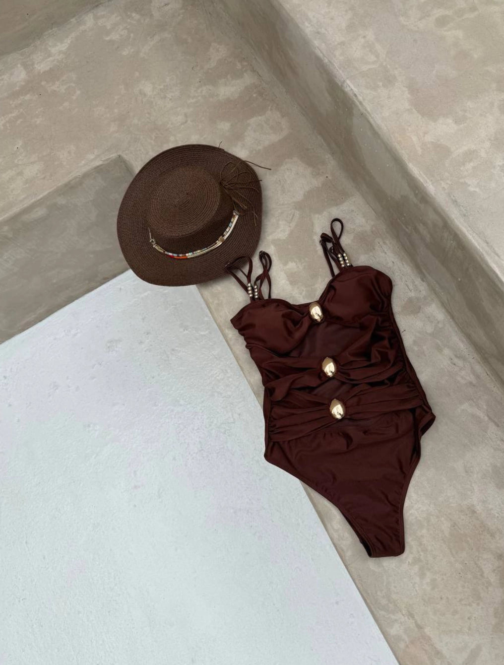 Golden Earth Swimsuit | Brown
