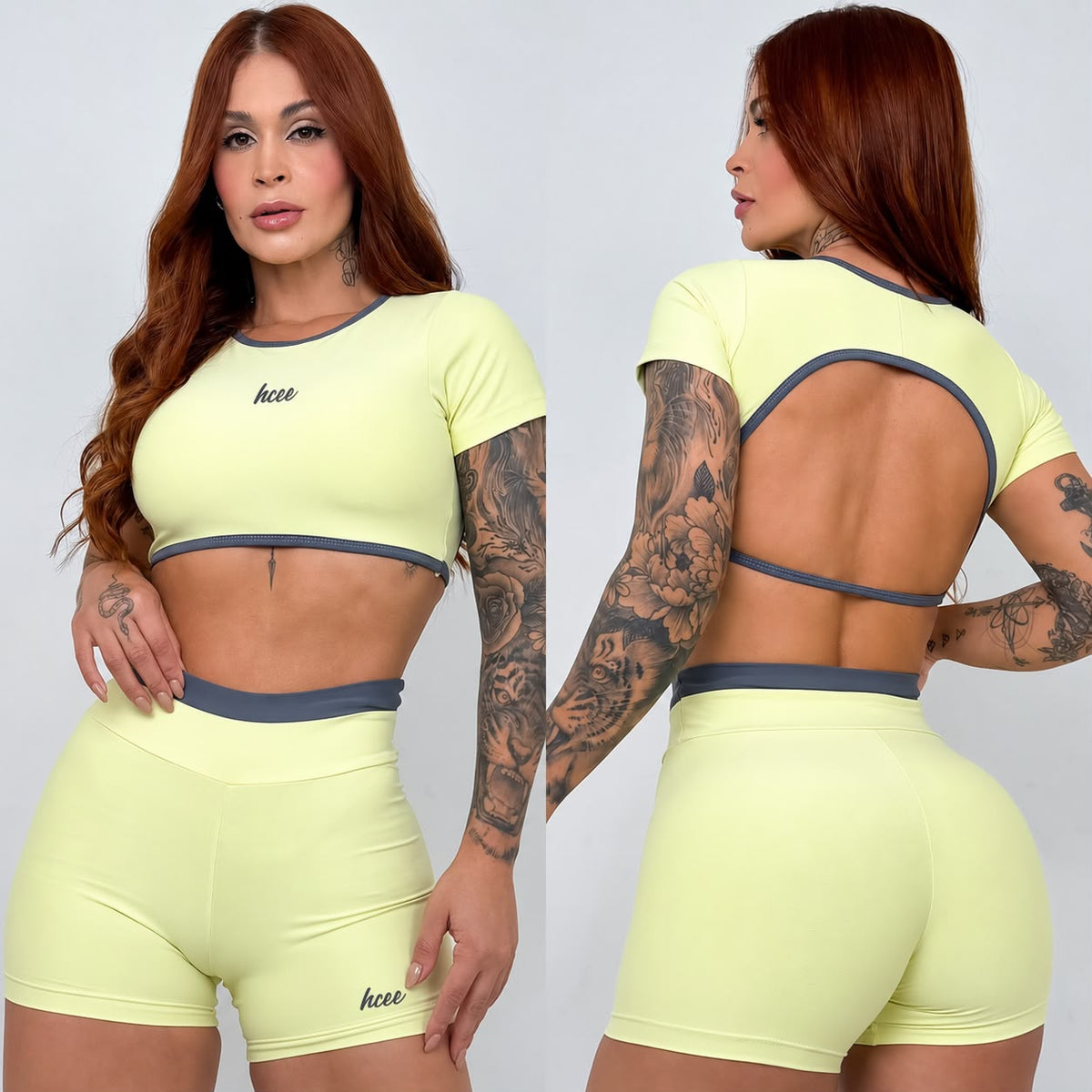 Set EVA Bicolor Shorts