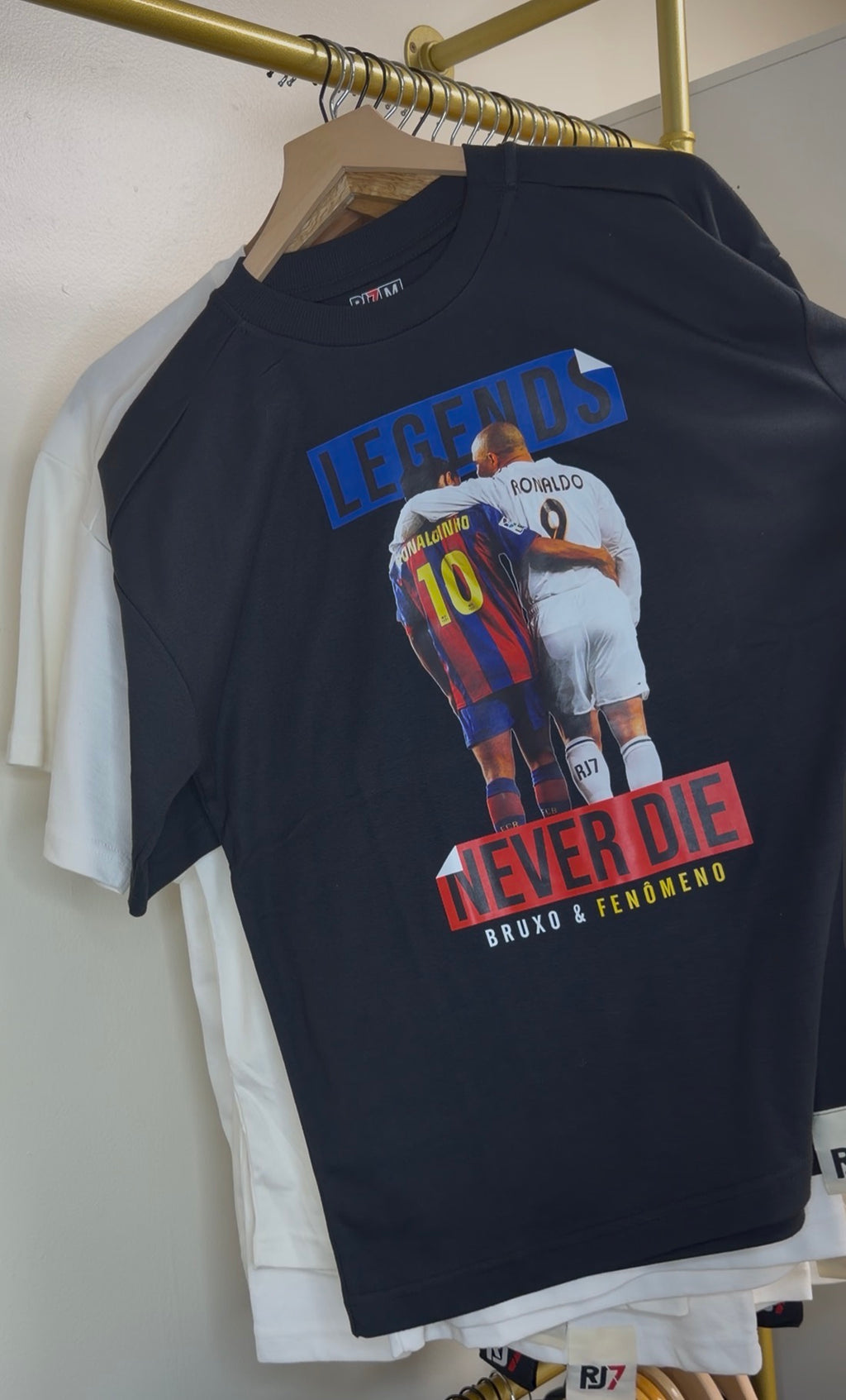 T-Shirt Masculina - R9 R10 LEGENDS