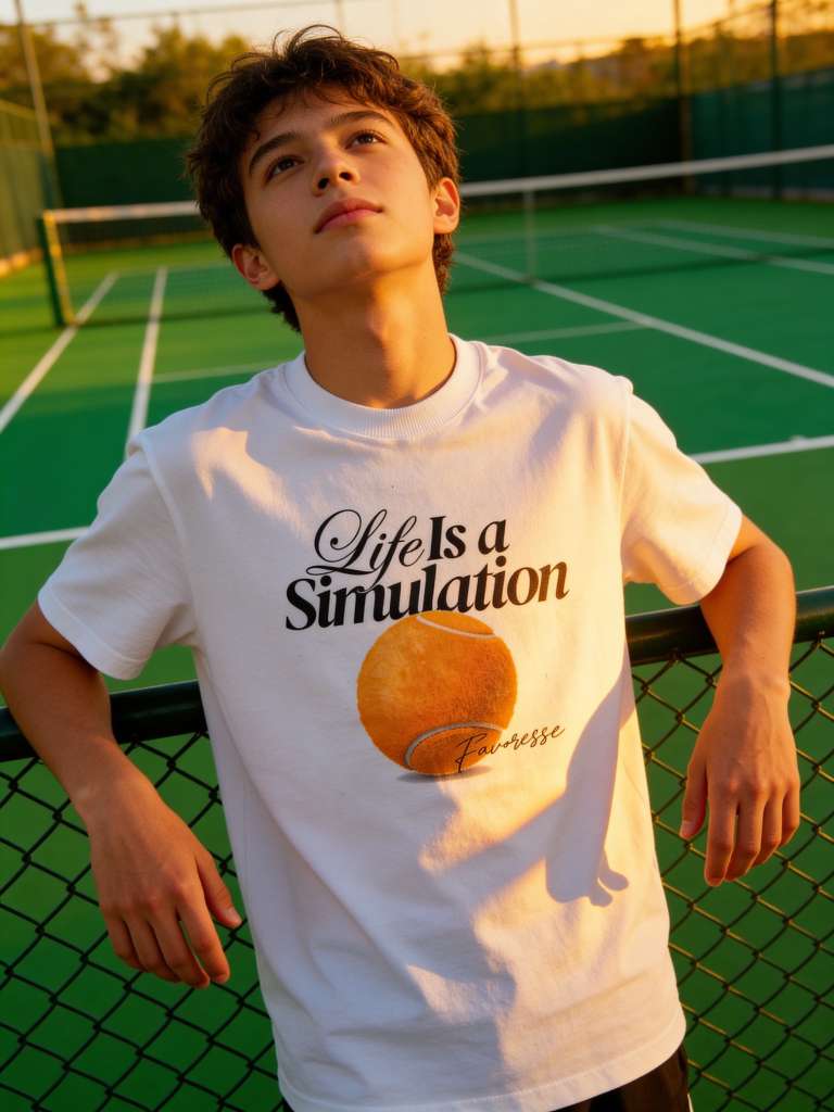 Women's Oversized T-Shirt - Life is a Simulation