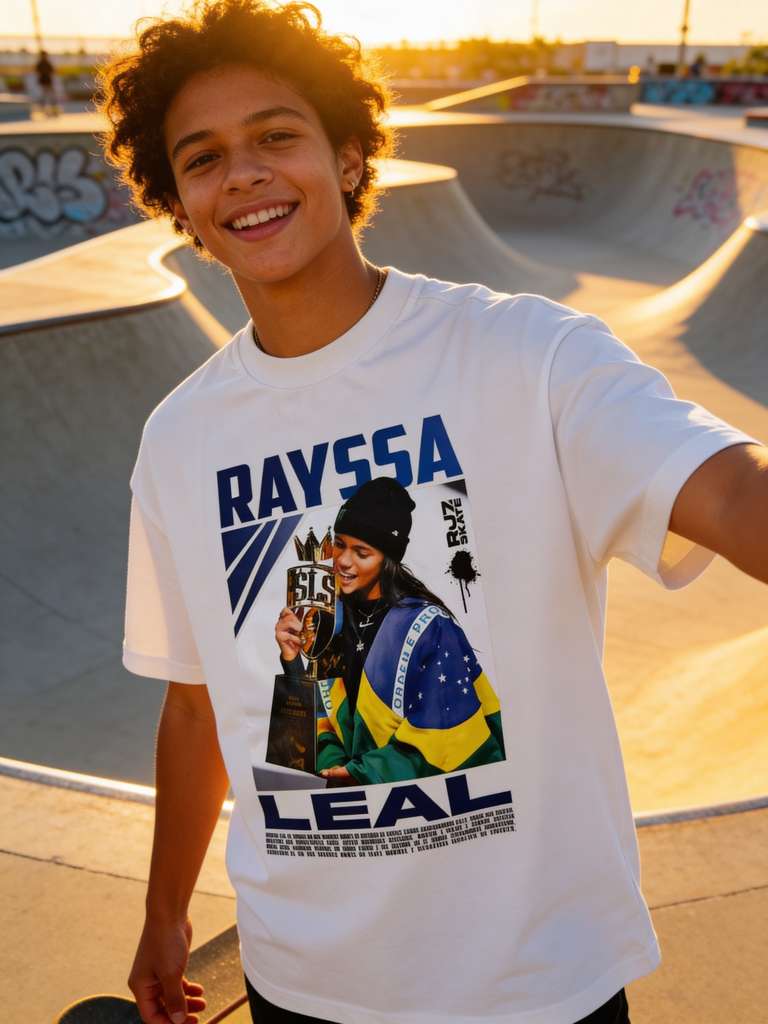 T-Shirt Masculina Rayssa