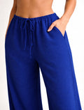 Zara Beach Pants | Blue