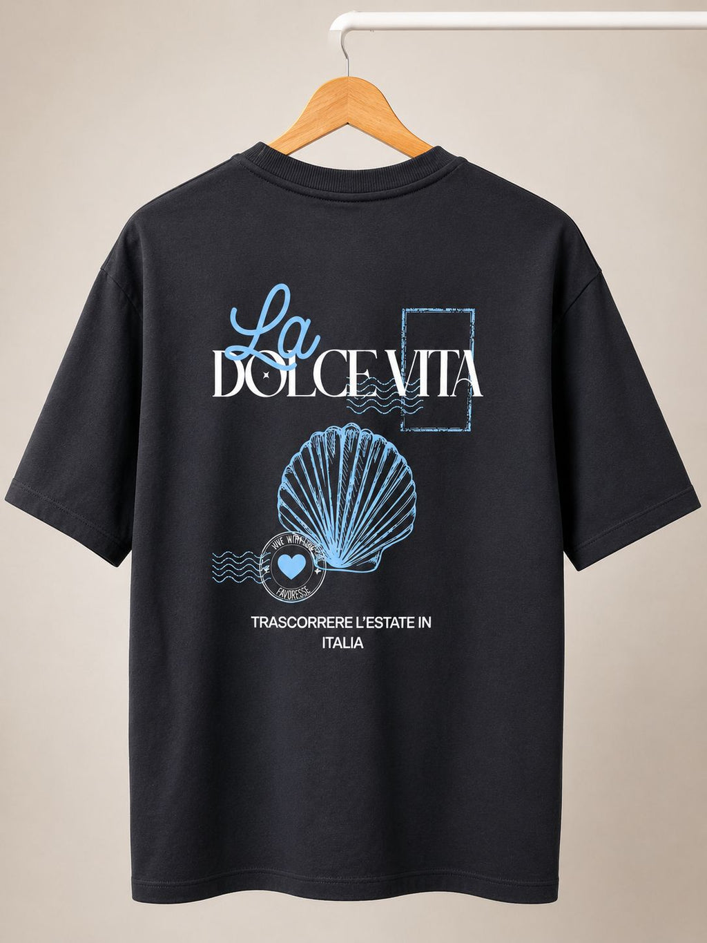 Women's Oversized T-Shirt - La dolce vita