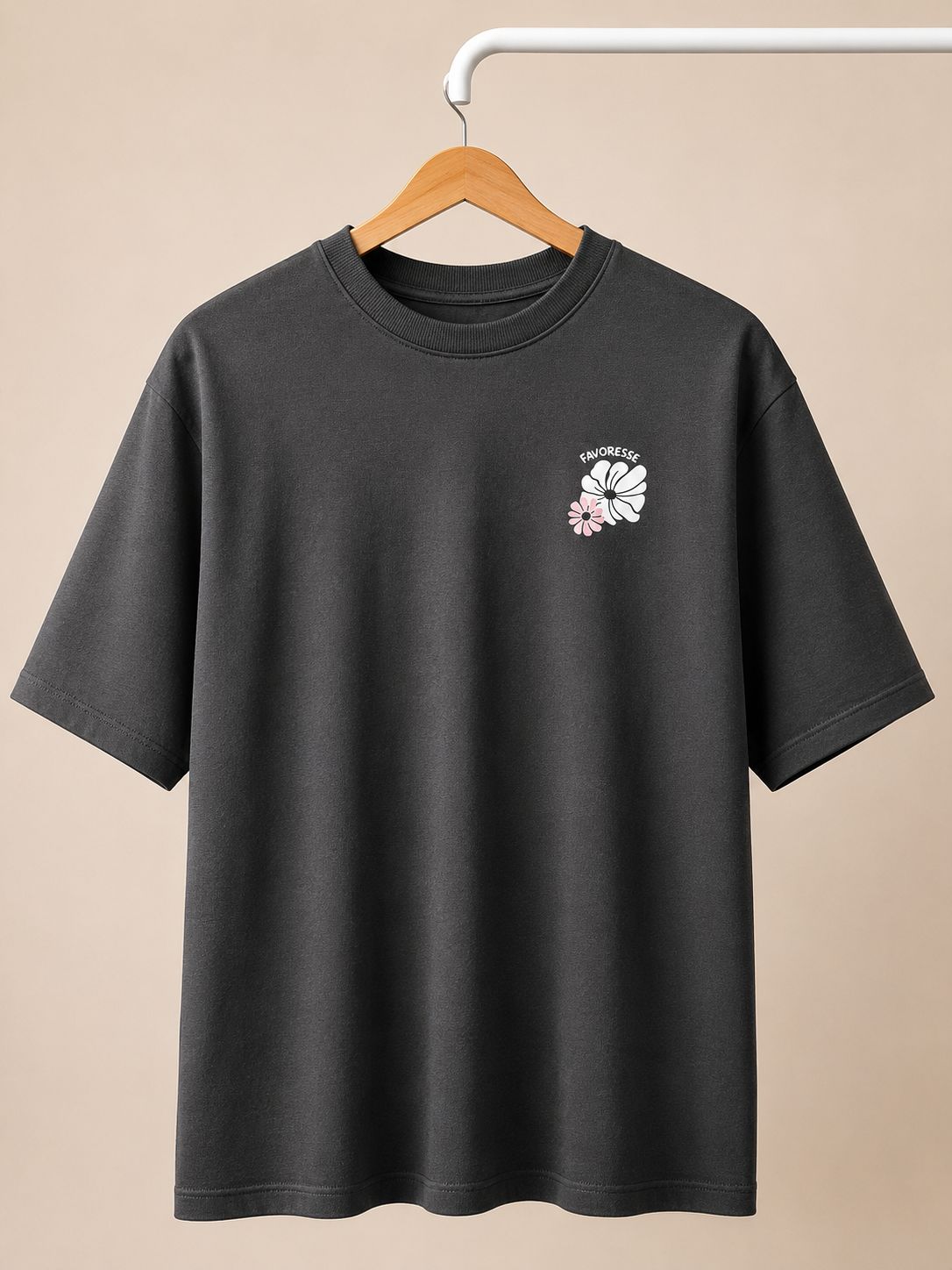 T-Shirt Feminina Oversized - Voce e felidade