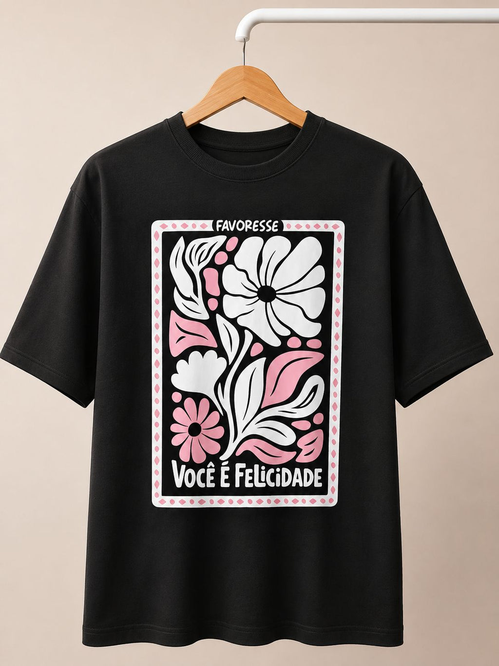 Women's Oversized T-Shirt - You are happiness